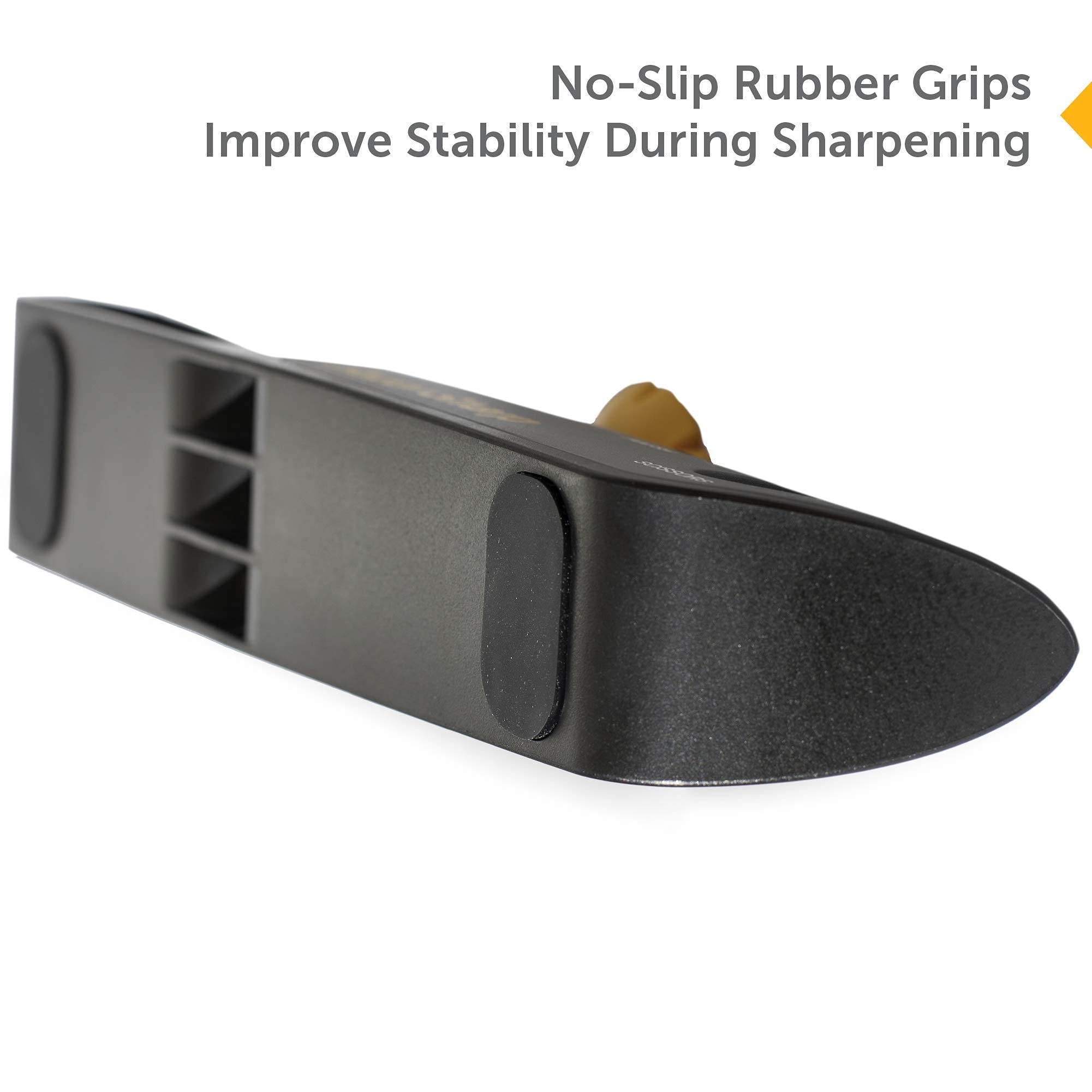 RAZORSHARP works with all knife types to keep edges aligned