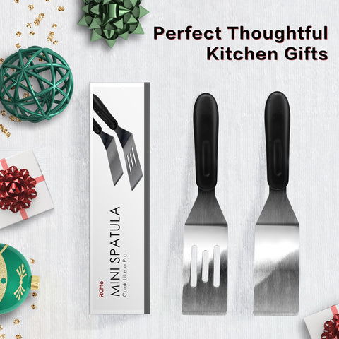 RCMo dishwasher-safe spatulas simplify cleanup after busy meals.