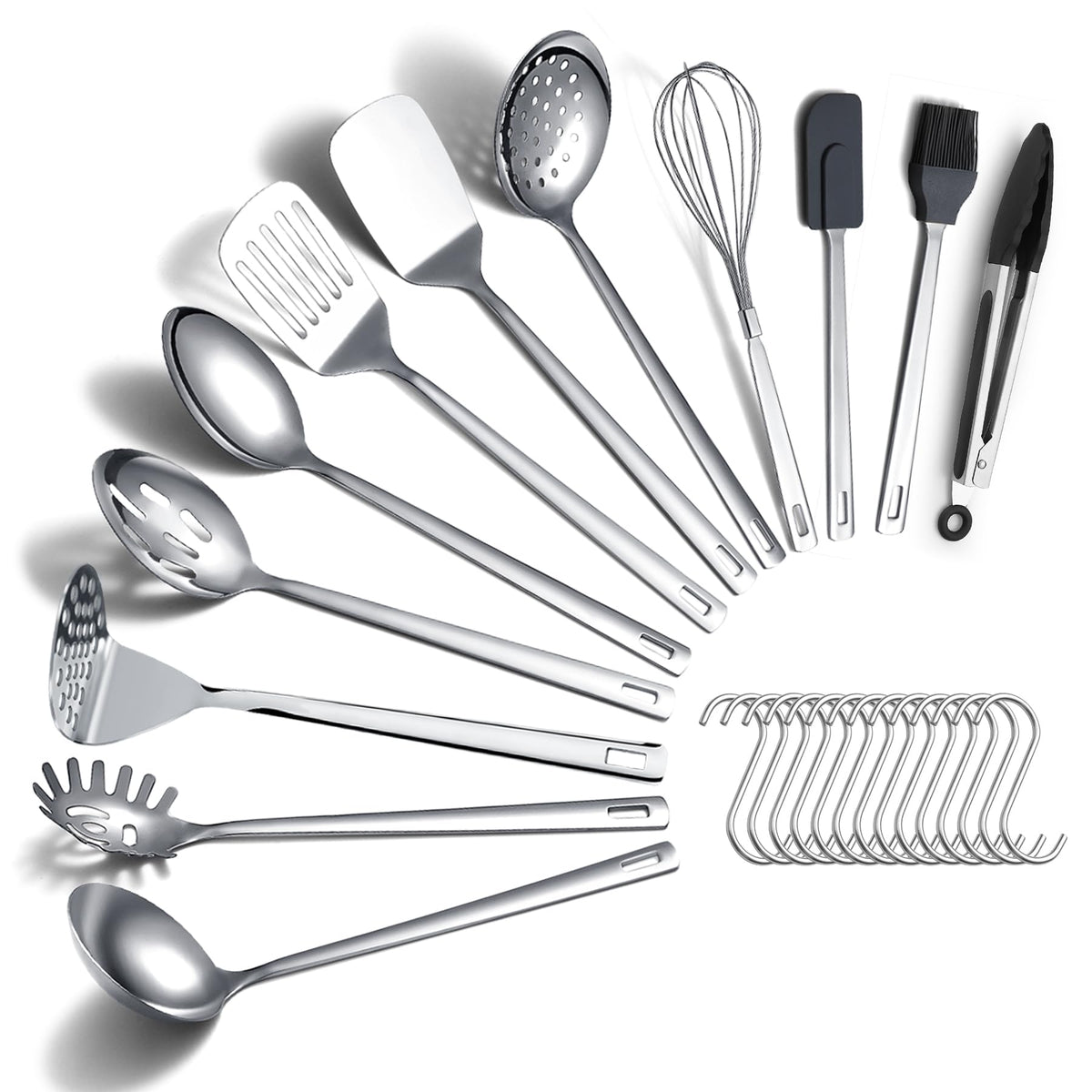 ReaNea kitchen utensils set assembled for versatile cooking tasks