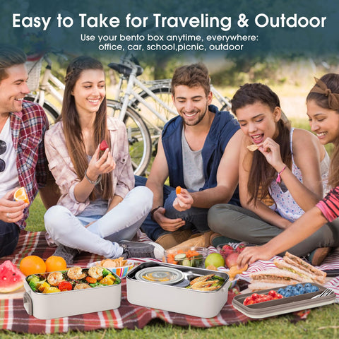 Reabulun microwave-safe lunch box for quick reheating