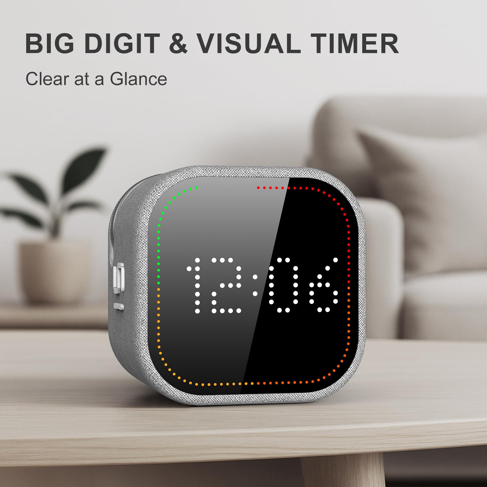 REACHER timer cube quick presets for 3, 10, 15, 30 minute sessions