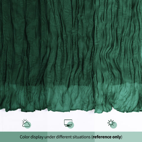RealBox emerald green decorative table runner adding texture to holiday settings