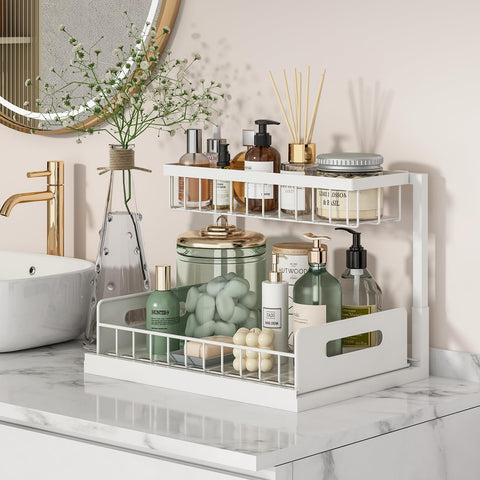 REALINN sliding drawer design with handles for ambidextrous access.