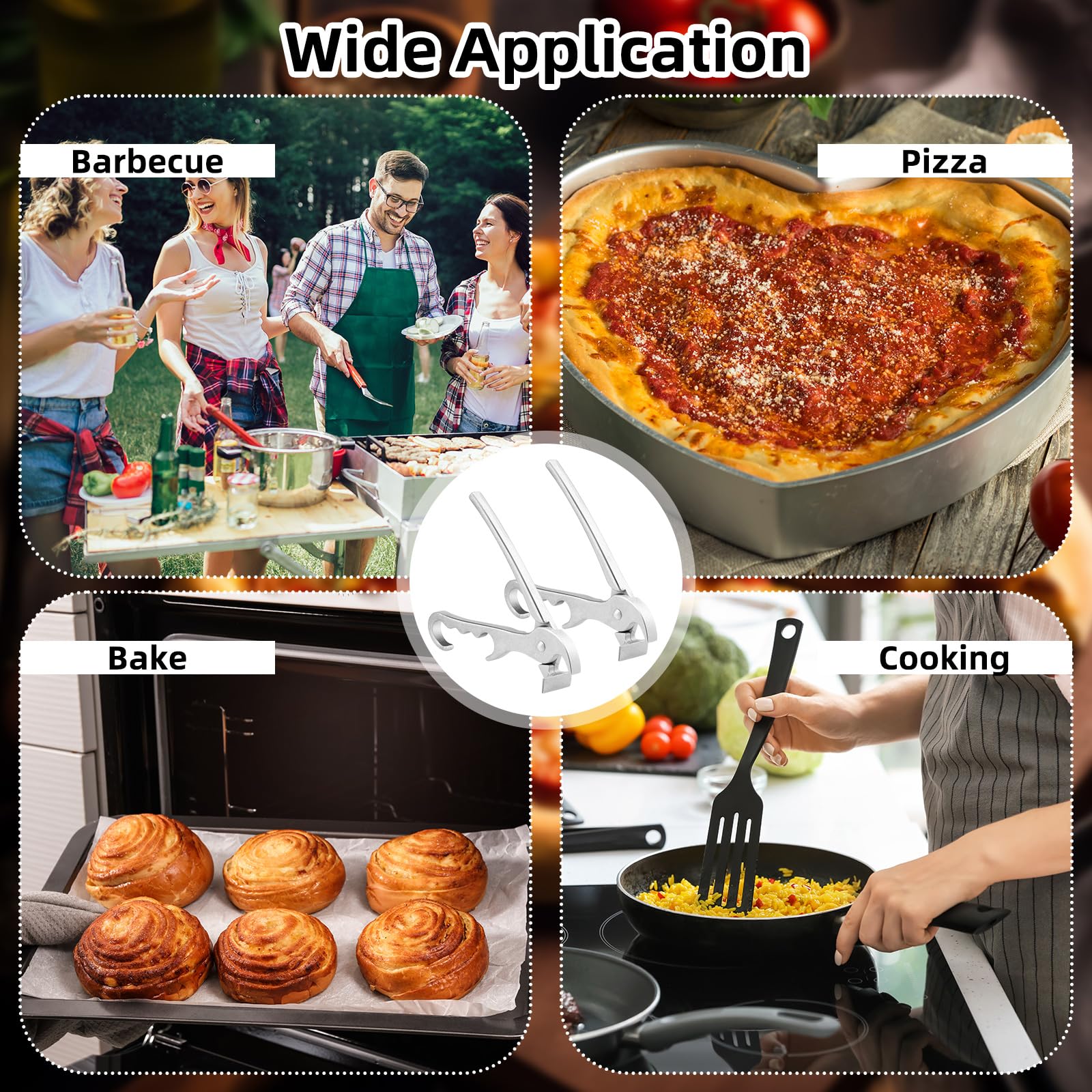 Reallnaive anti-scald design prioritizes safe hot pizza handling.
