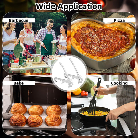 Reallnaive anti-scald design prioritizes safe hot pizza handling.