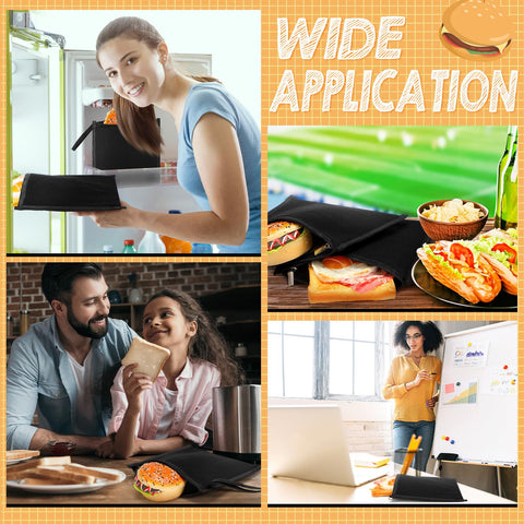 Reallnaive multipurpose sandwich bags ideal as makeup, coins, or snacks.