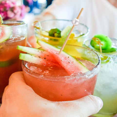 Reallnaive cocktail picks help guests grab bites at weddings and parties.