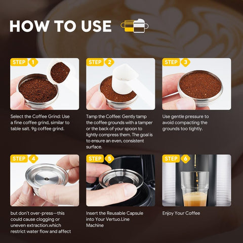 RECAFIMIL ENV135/ENV150-compatible capsule supports flexible home espresso.