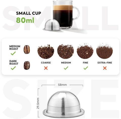 RECAFIMIL spoon and brush help quick cleanup after brewing.