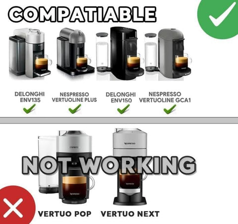 RECAFIMIL VertuoLine compatible capsule ready for Evoluo brewing.
