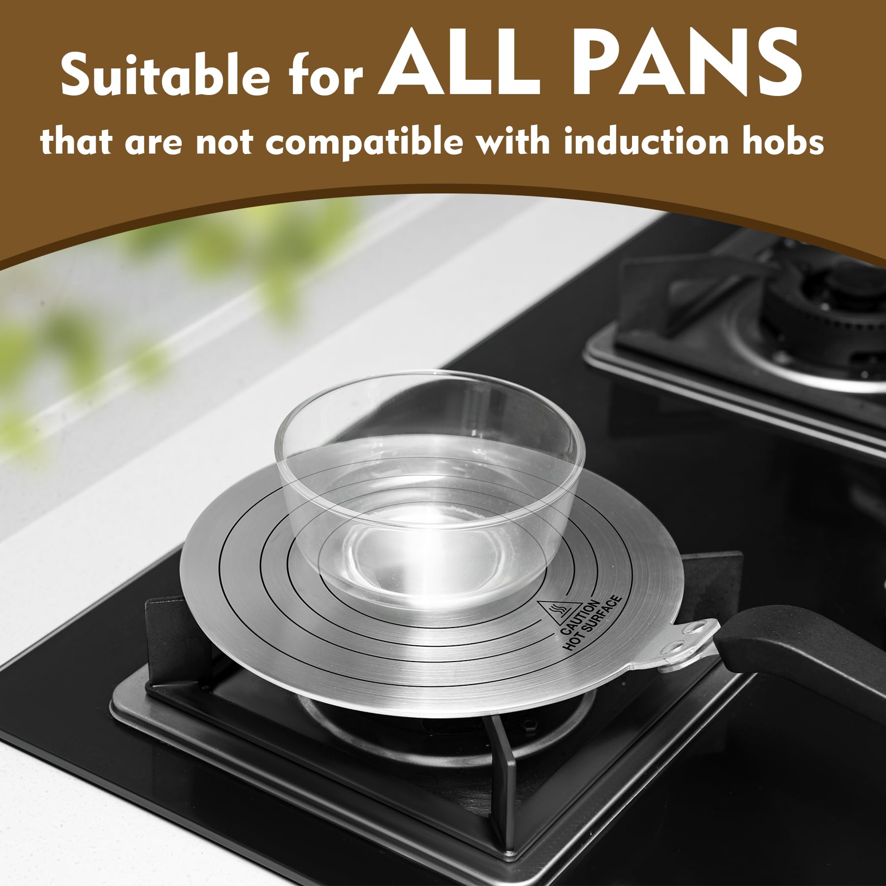 RECAPS anti-fingerprint coating keeps the diffuser clean during cooking