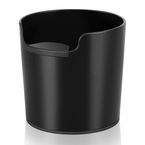 RECAPS Coffee Knock Box with no-knocking-bar design reduces mess for espresso prep