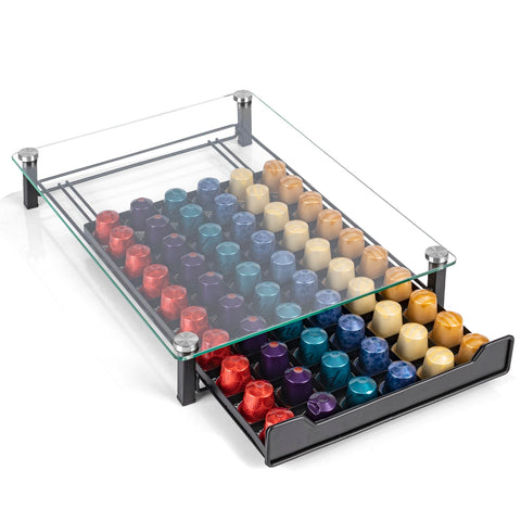 RECAPS kitchen setup with drawer on counter saves space and looks sleek