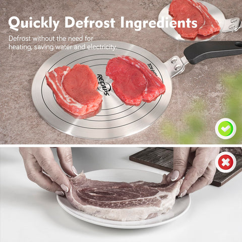 RECAPS durable 304 stainless steel diffuser resists corrosion for long-term use