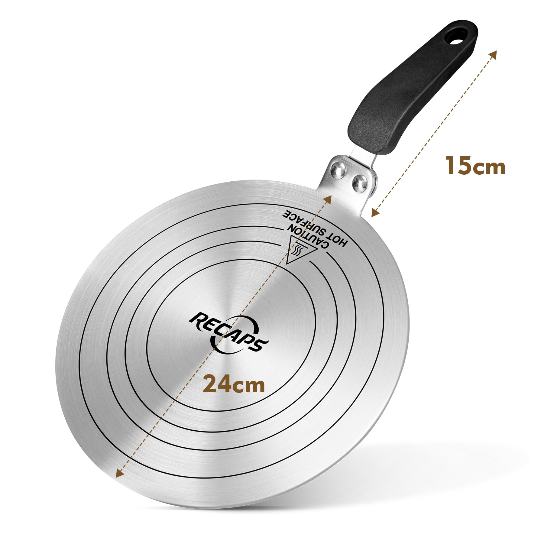 RECAPS cross-section of three-layer design for even heat distribution