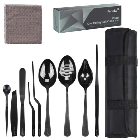 Recsrdce professional plating tweezers for precise garnish placement