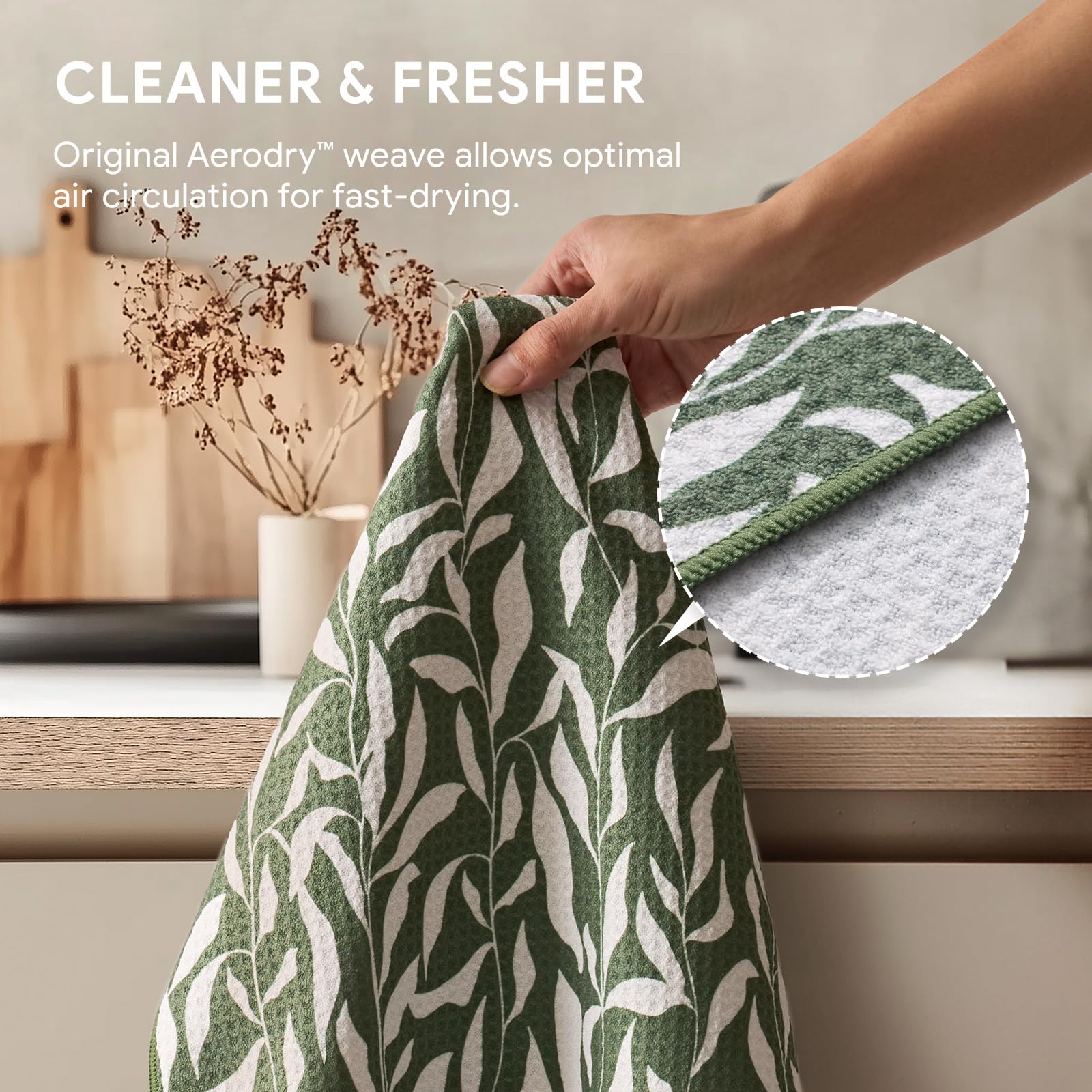 RECYCO sustainable two-pack towels made from recycled bottles