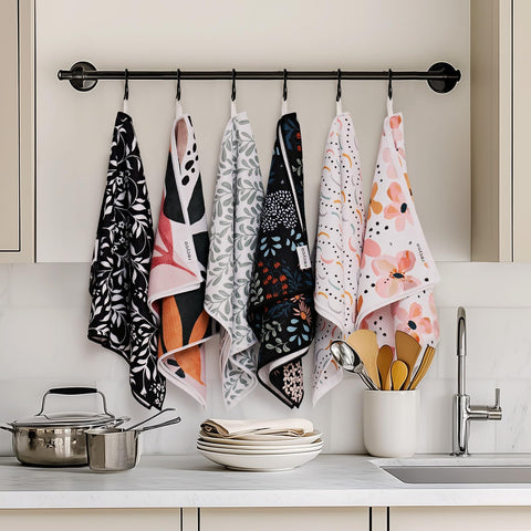 Sustainable RECYCO towel made from recycled materials, without compromising performance.