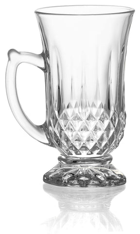 Red Co. 4.5 oz capacity and 4.5 inch height for proper pour