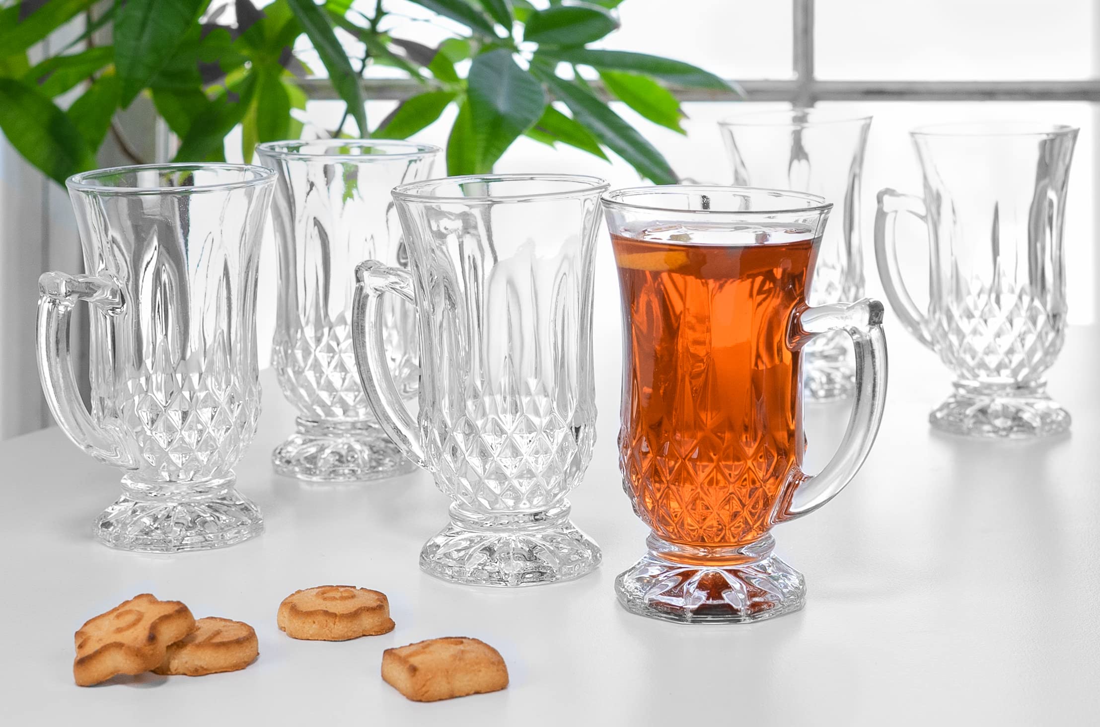 Red Co. Turkish tea and coffee cups suitable for tasting and serving