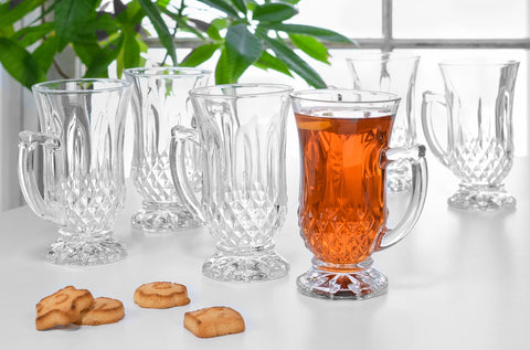 Red Co. Turkish tea and coffee cups suitable for tasting and serving