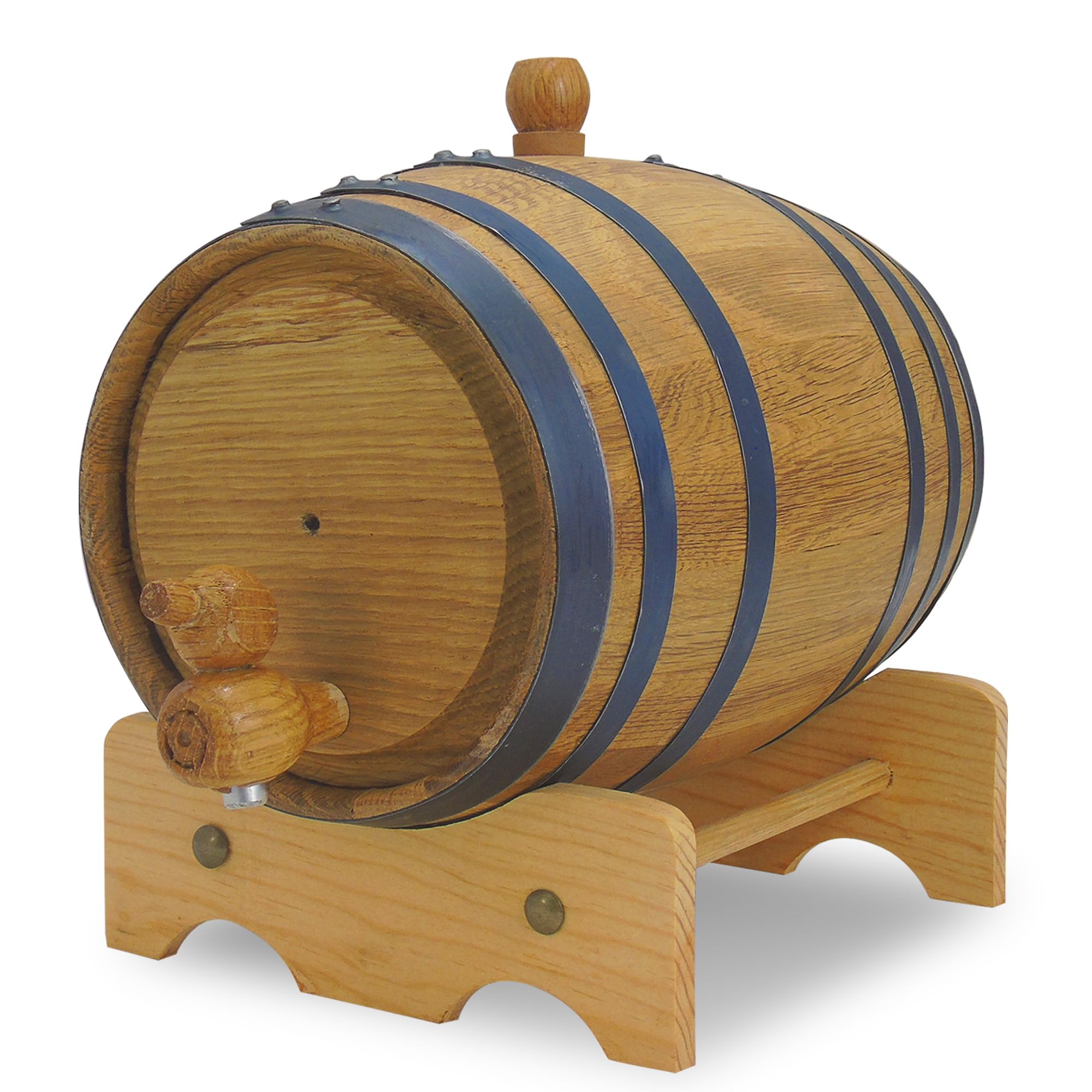 Red Head Barrels oak barrel assembly for a seamless home aging setup.