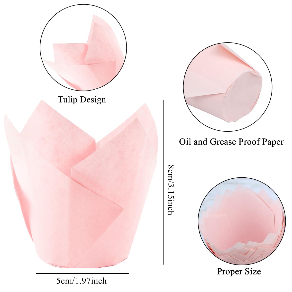 Redanha pink liners at event setup ideal for baby showers and celebrations