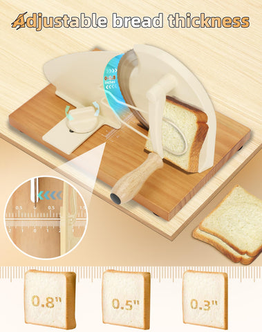 Redants slicer shows adjustable thickness scale for precise cuts