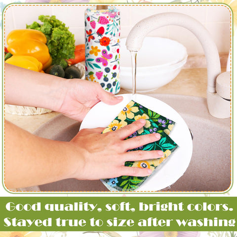 Redbaker kitchen towels on cardboard roll for tidy storage