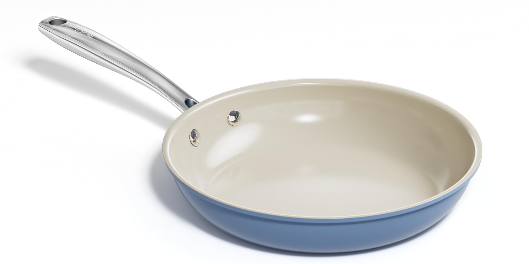 Redchef 9.5in nonstick pan with ceramic coating for easy food release with minimal oil