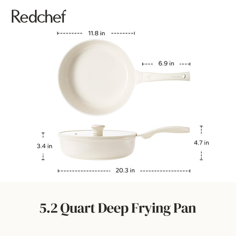 Redchef in a modern kitchen, easy cleanup and versatile one-pan solution.