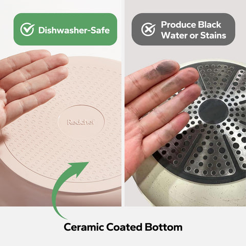 Redchef dishwasher-safe cookware simplifies cleanup after meals