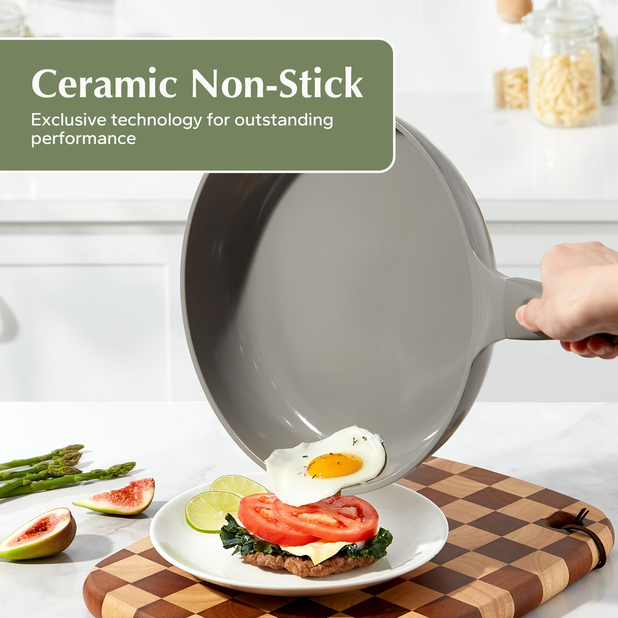 Redchef easy-clean nonstick surface remaining smooth after cleaning