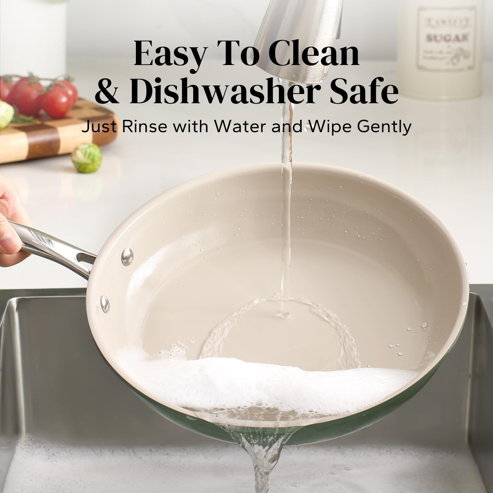 Redchef eggs and vegetables sautéed together for healthy varying meals