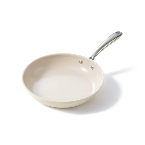 Redchef nonstick frying pan 9.5-inch top view shows smooth ceramic surface for easy release