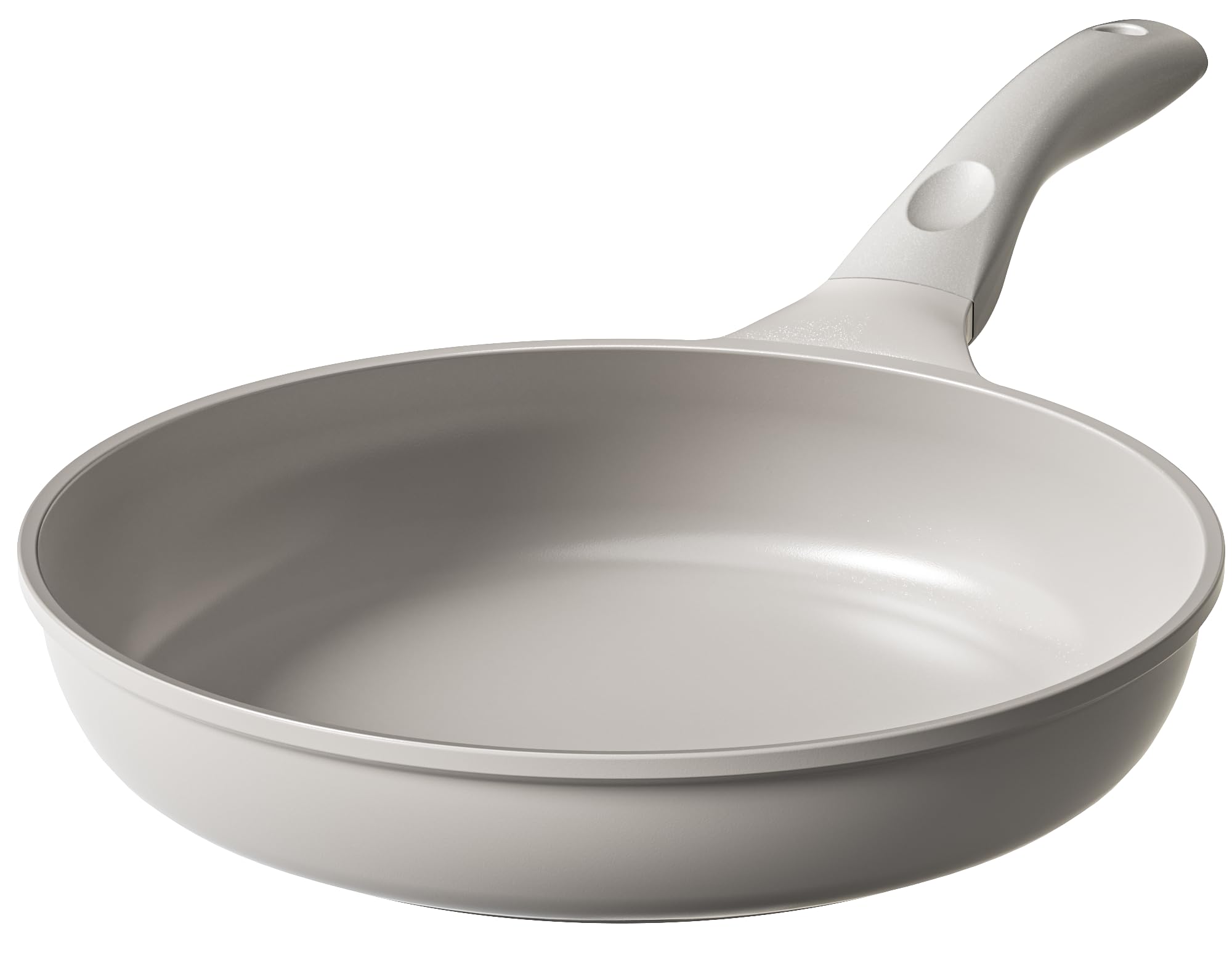 Redchef 11-inch gray nonstick frying pan for effortless release and cleanup.