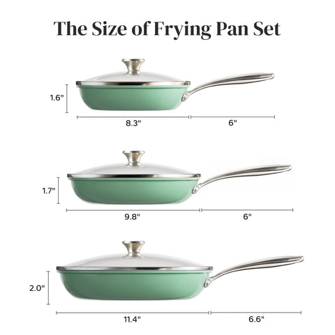 Redchef green finish adds style and reliable performance to your kitchen.