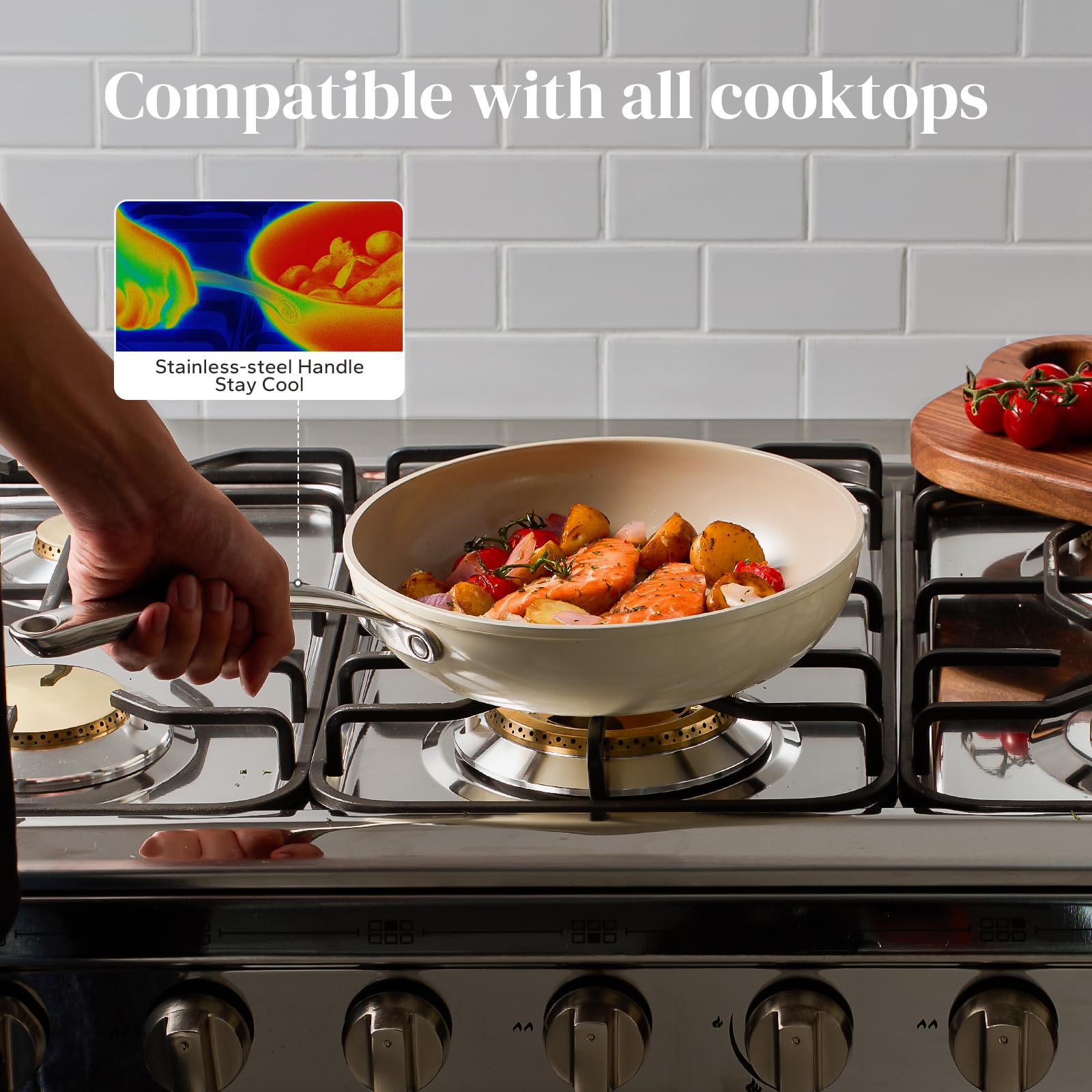 Redchef oven safe pans suitable for stove to oven transitions
