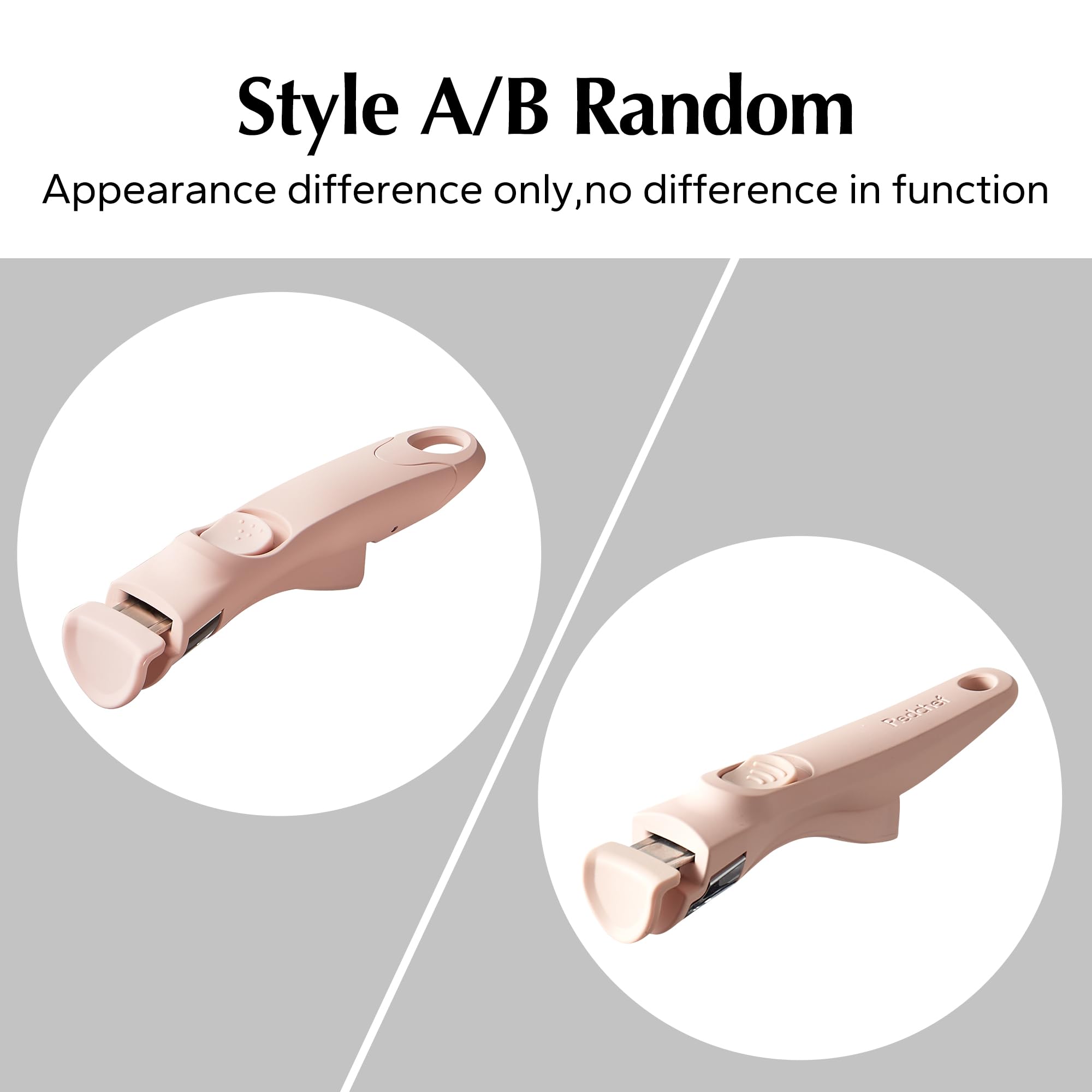 Pink Redchef handle shown in kitchen setting, everyday convenience.