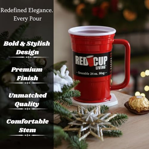 Red Cup Living patented design adds exclusive style to any gathering.