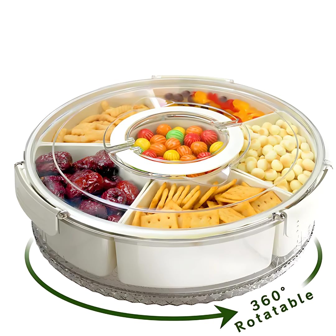 RedRoko rotating snack box cleans easily after family use.