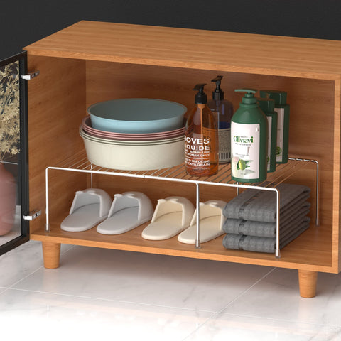 Redrubbit kitchen cabinet organizer keeps pantry and drawers neatly arranged