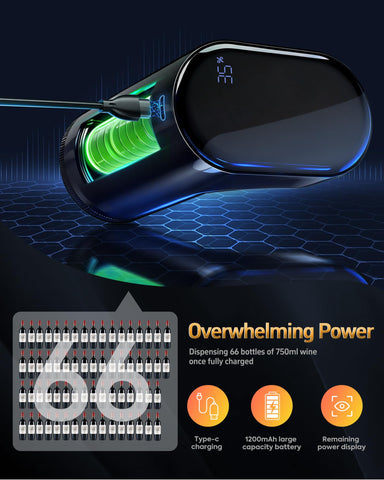 Redsack Type-C rechargeable power for long party sessions