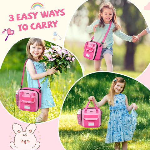 Waterproof interior cleans quickly for easy care after daily use