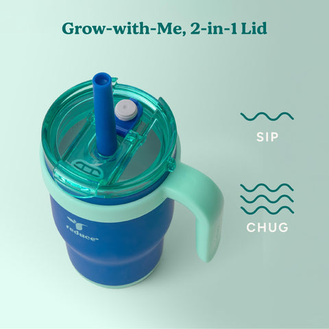 REDUCE Coldee with handle is easy for little hands to grip.