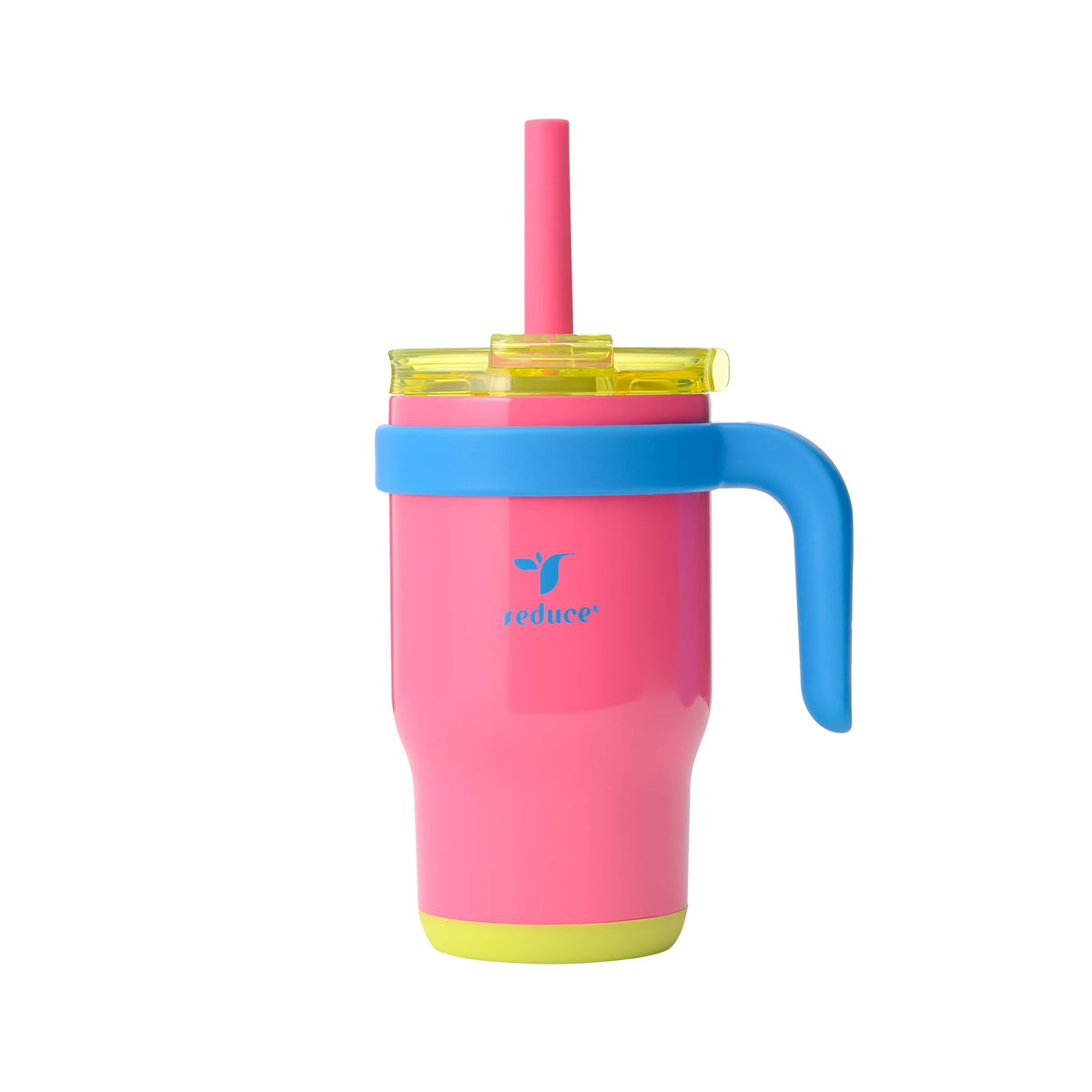 REDUCE Coldee Kids Tumbler lid and straw for spill-free sipping on the go.