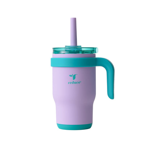 REDUCE Coldee Kids Tumbler with spill-proof lid for car rides and mess-free drink moments.