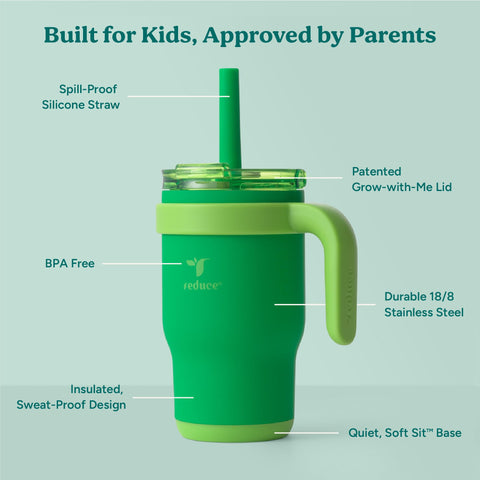 Stainless steel body of REDUCE Coldee stays cool to the touch.