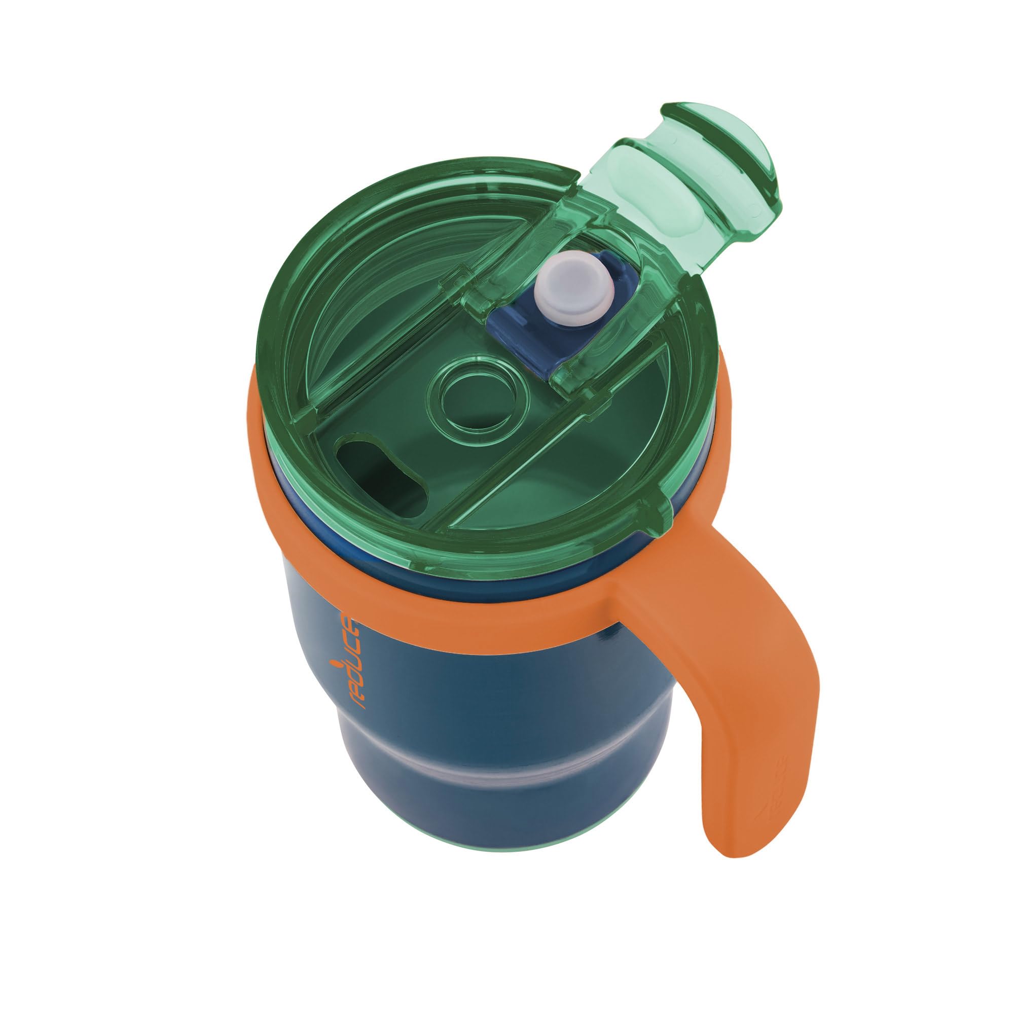 REDUCE Coldee chew-resistant straw supports playful sipping for kids.