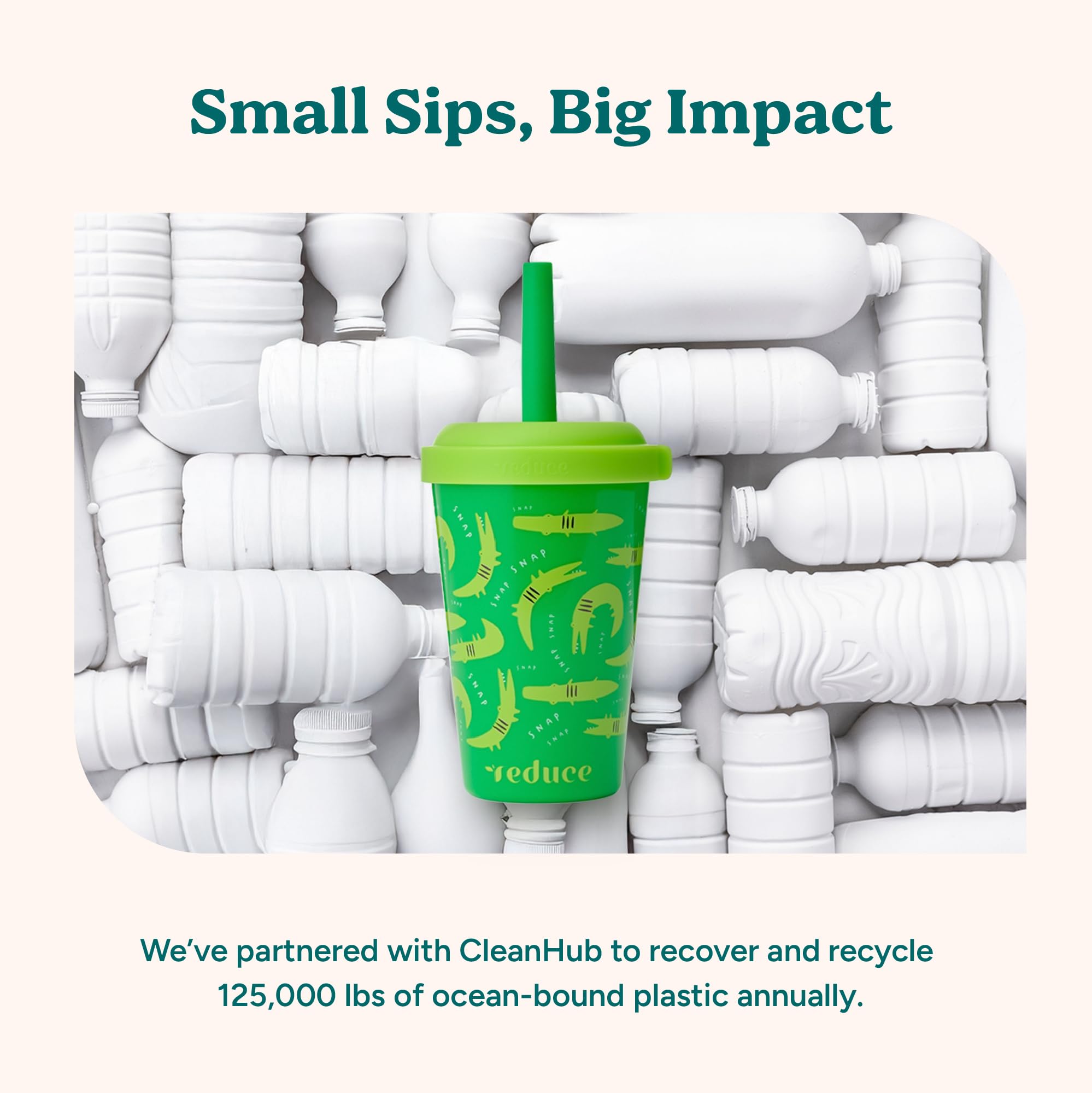REDUCE GoGo BPA-free durable cups suitable for everyday hydration.